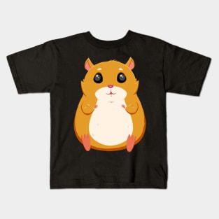 Hamster  No.5 Pale Pink Kids T-Shirt